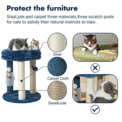 MECOOL cat nest bed offers cozy resting spot