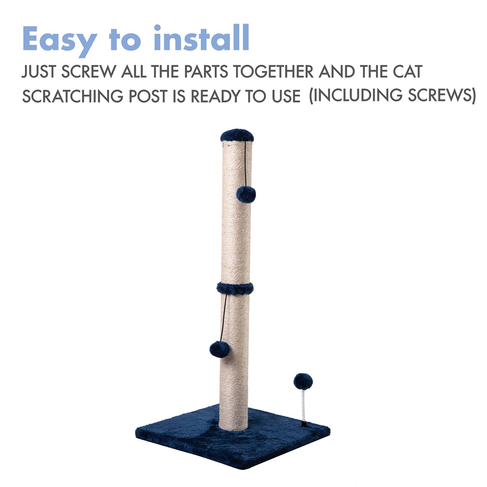 MECOOL easy-assembly kit includes screws and instructions