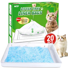 MED litter box liner with anti-scratch cardboard protects the box surface