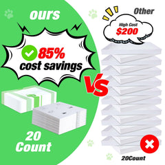 MED litter box liner square-bottom design fits corners of rectangular trays