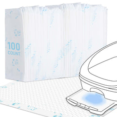 MED litter pads fit Breez system trays with a snug edge to prevent leaks.