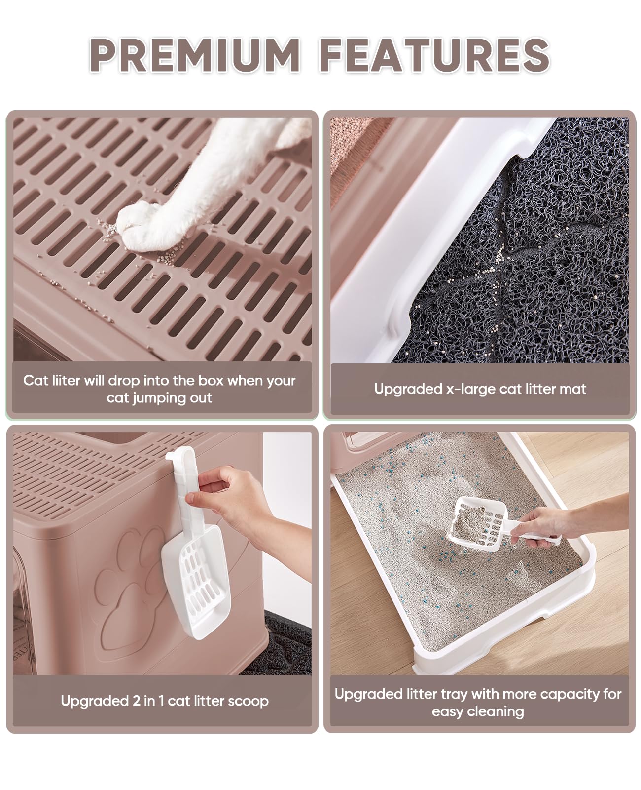 Medario front top entry shows odor-control design for tidy rooms.