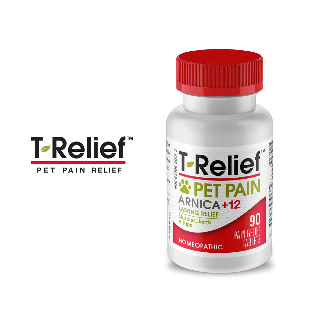 Two pack of MediNatura T-Relief with clear dosage guidance.