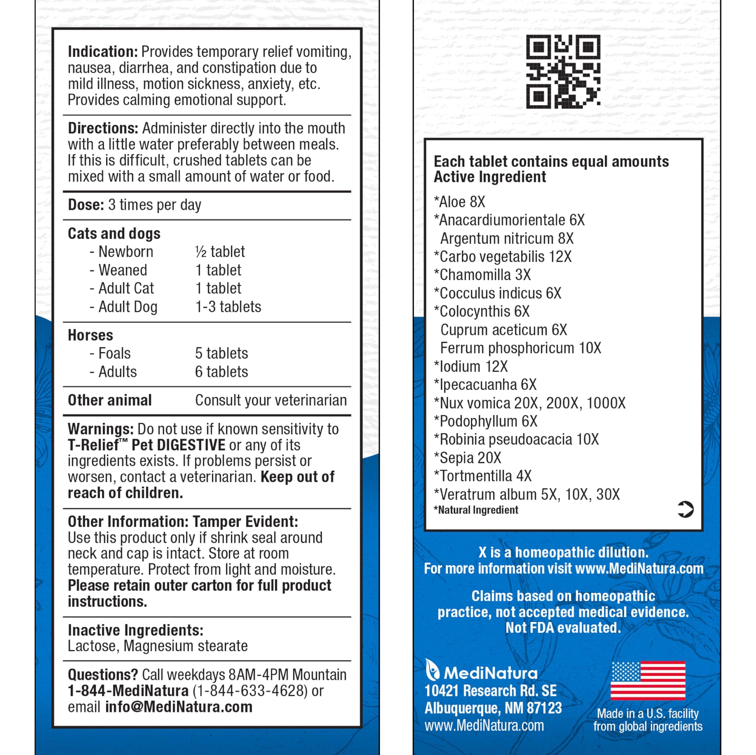 MediNatura T-Relief aloe ingredient close-up highlighting soothing plant-based GI care.
