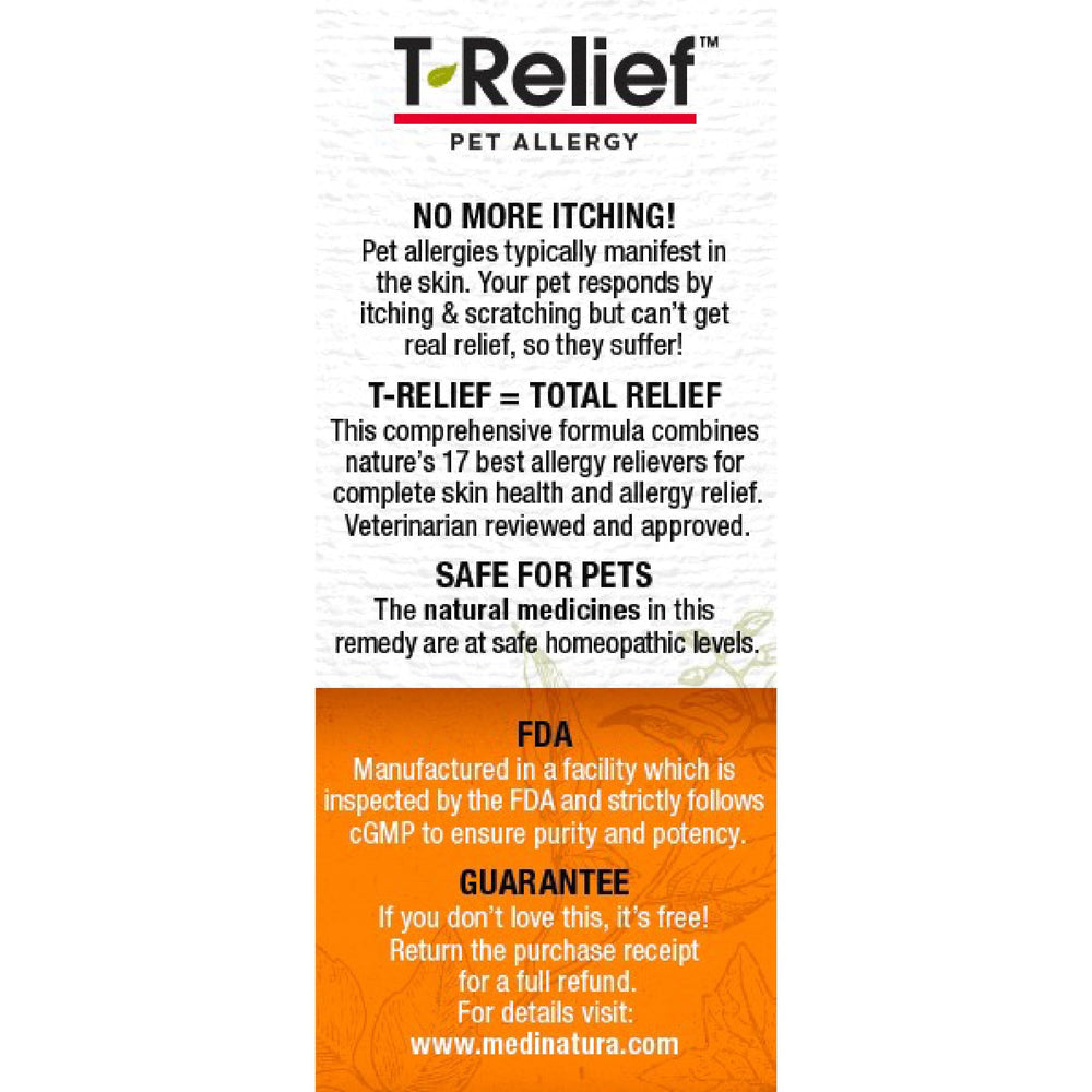MediNatura T-Relief non-narcotic formula for pets