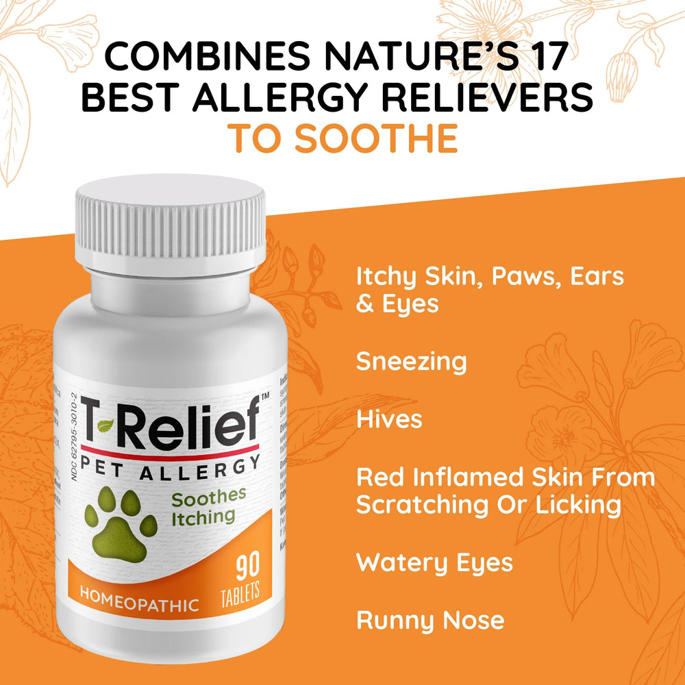 MediNatura T-Relief tablets dissolving in pet food