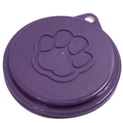 Medsuo pink lid accommodates two can sizes for travel convenience.