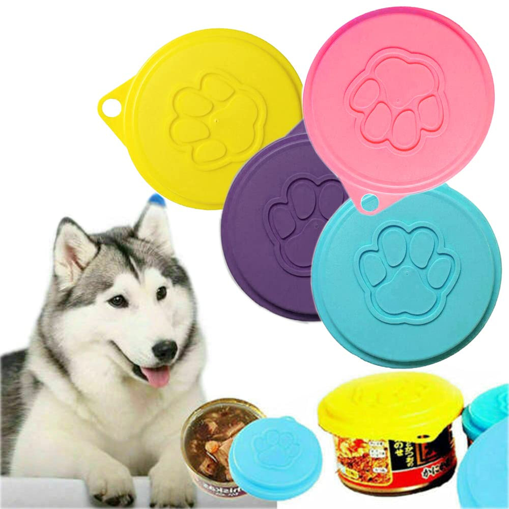Medsuo purple lid seals pet tins for tidy, long-lasting storage.