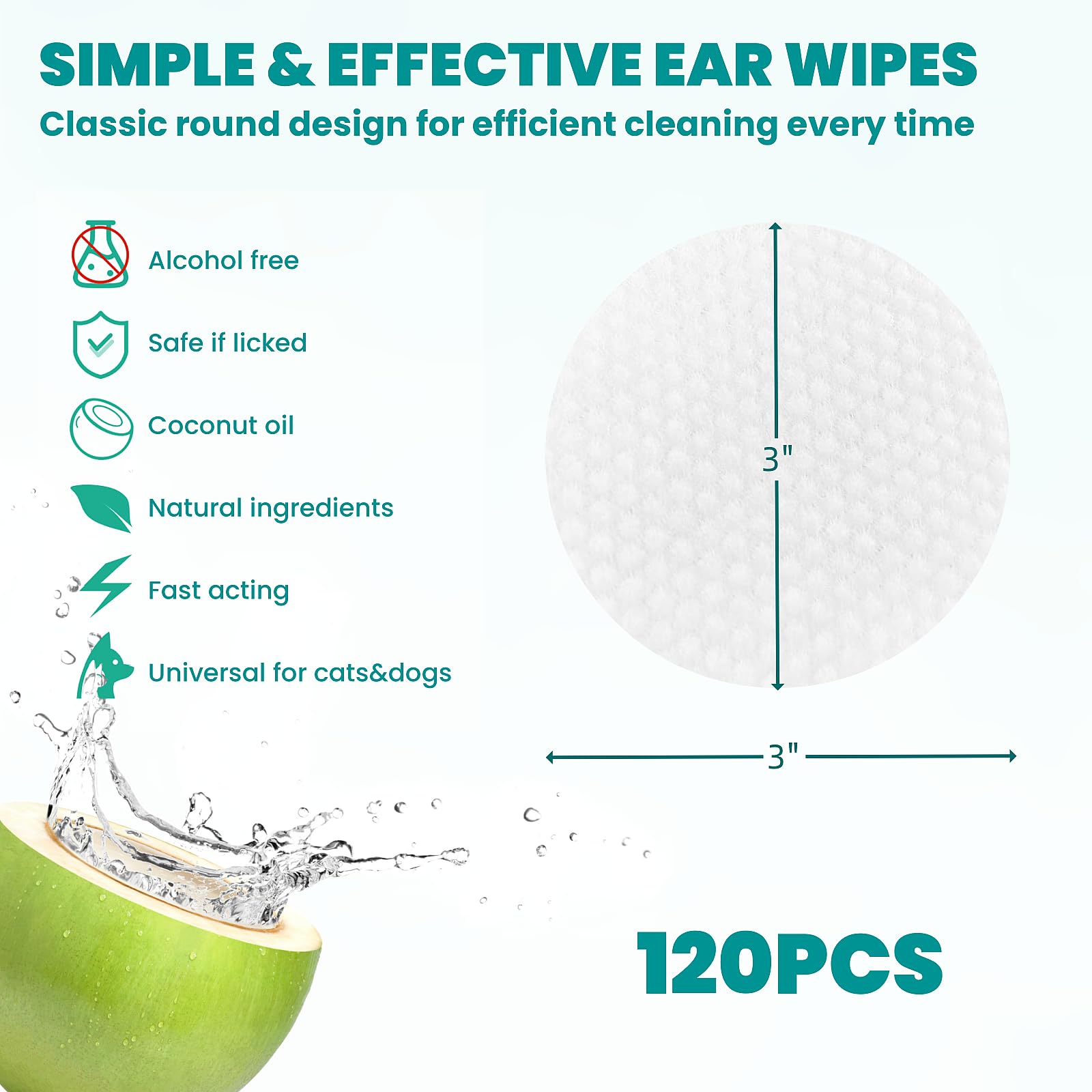 MEDUWEDU ear-wipes-cats-use demonstrates safe cleaning for cats and odor relief