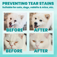 MEDUWEDU Eyes Wipes used on a cat to soothe eyes and discharge.