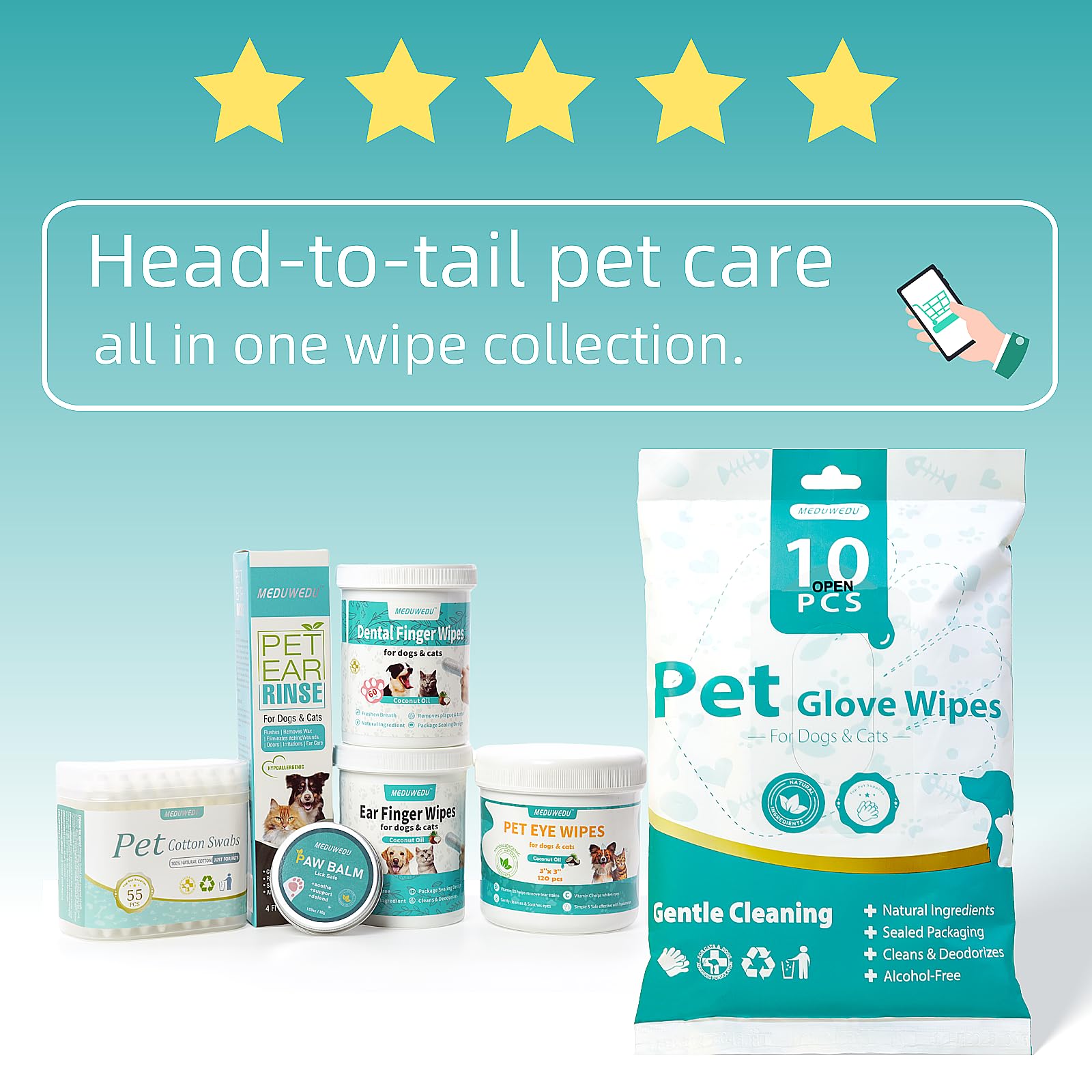 MEDUWEDU carbon filters help maintain a fresher litter-area feel