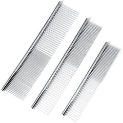 MEDUWEDU pet comb dense-teeth for fine coat near eyes and legs.