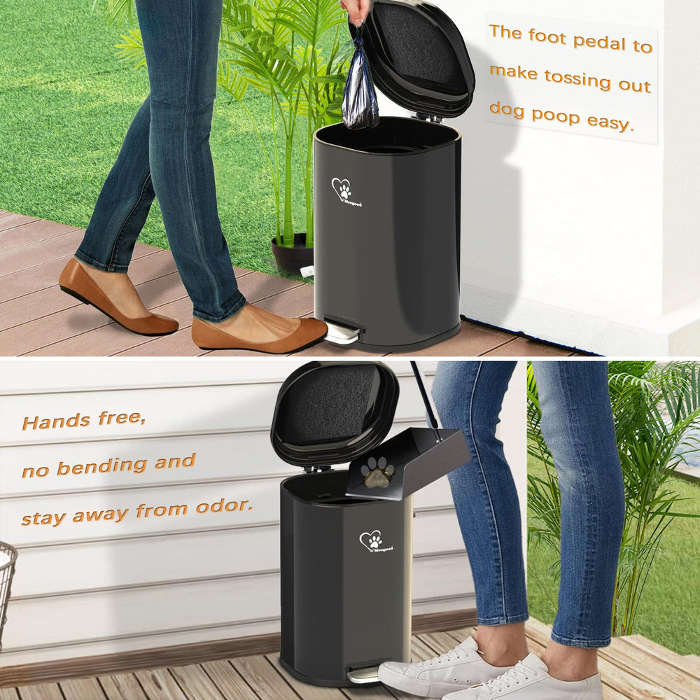 Meegood activated charcoal filter for effective odor control.