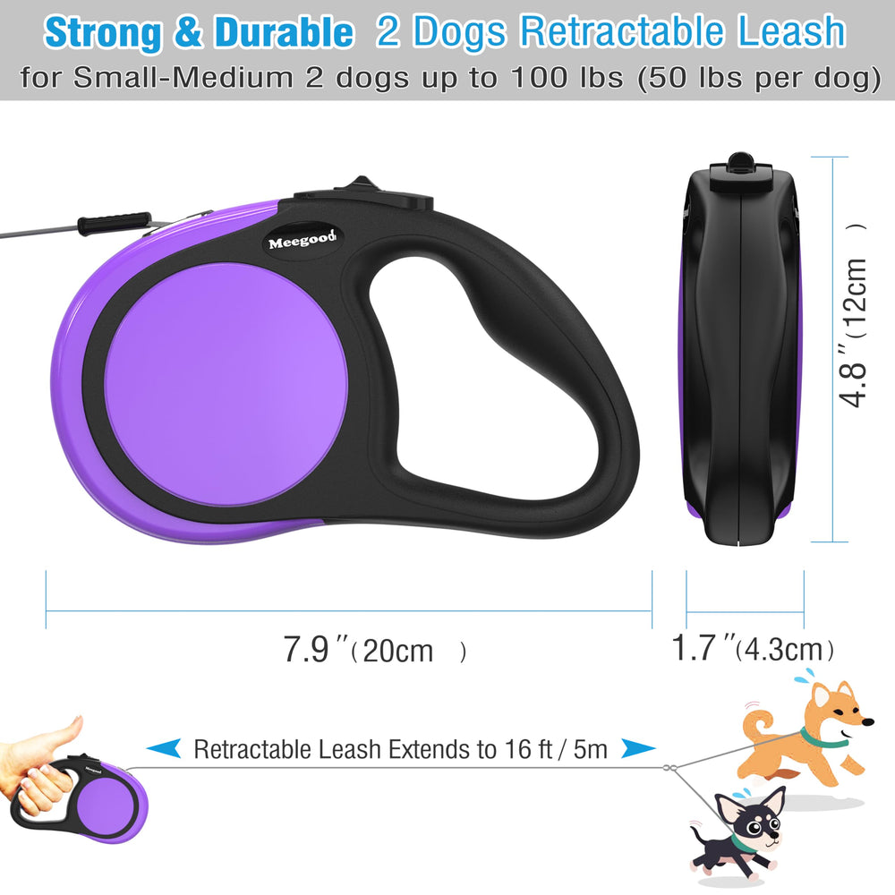 Meegood ergonomic non-slip handle reduces hand fatigue during long walks.