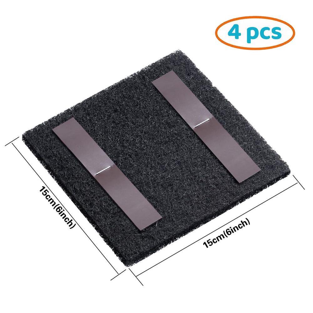 Meegood magnetic attachment makes filter replacement quick for pet waste bins.
