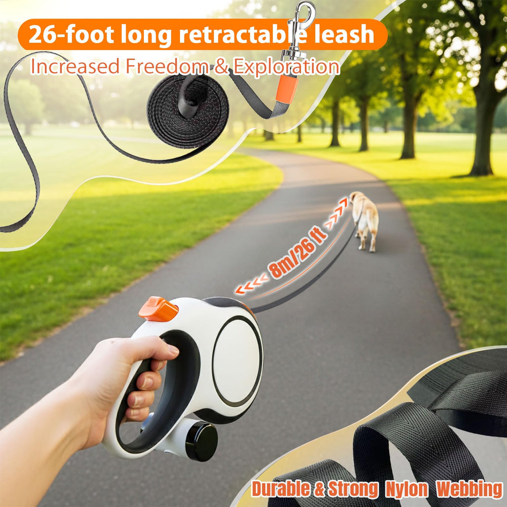 Meegood non-slip ergonomic handle provides secure grip in rain.