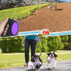 Meegood one-handed lock system close-up emphasizes quick secure length adjustment.