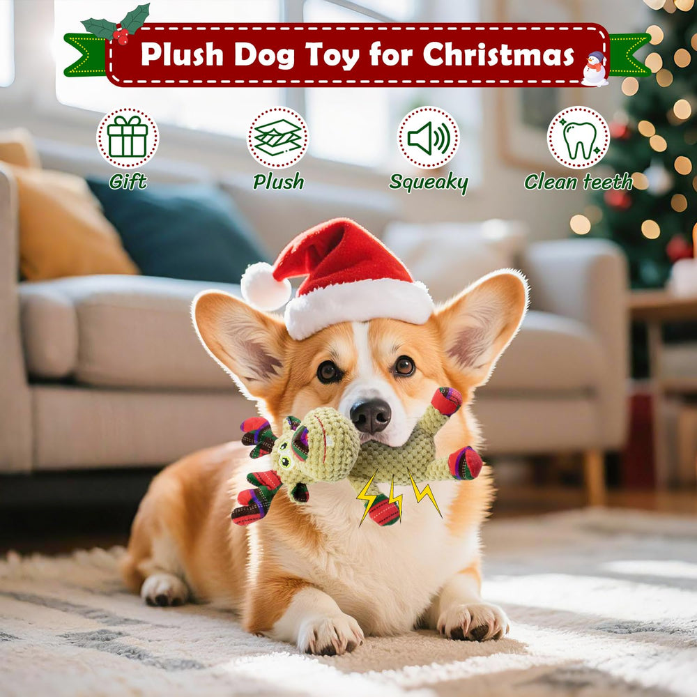 MeetYooo Durable seams elk dog toy designed for active play