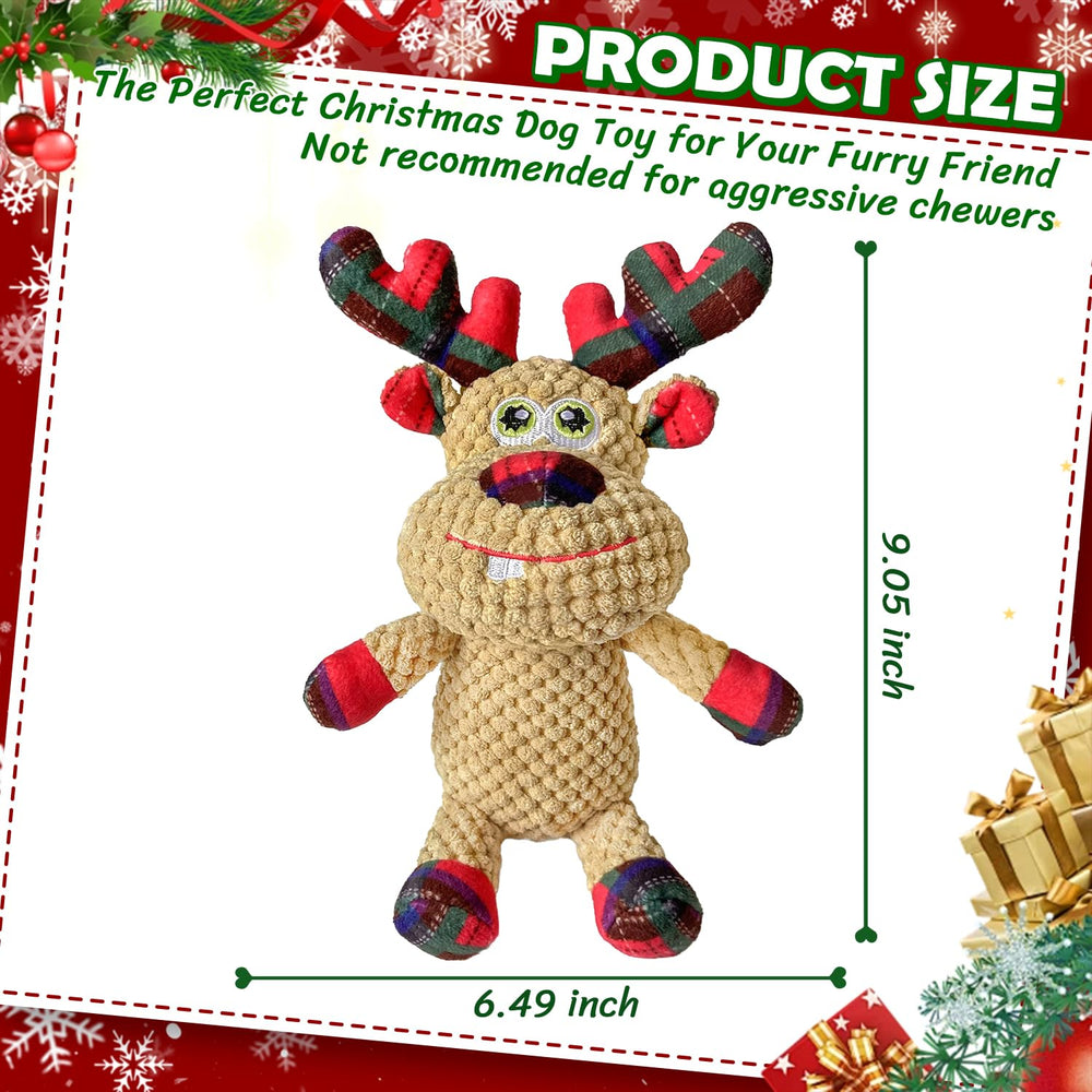 MeetYooo Plush Elk toy with double-stitch durability for lasting fun