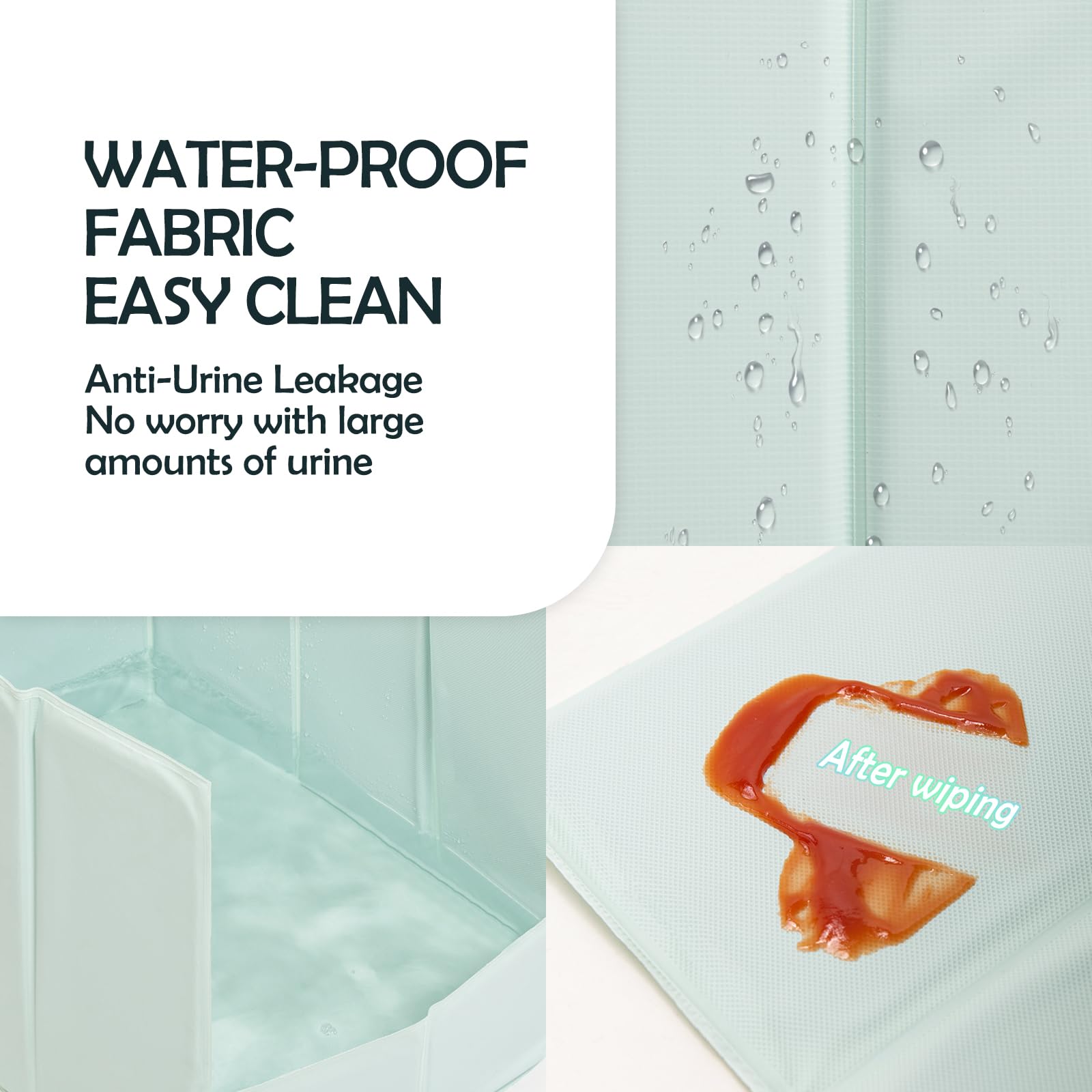 MEEXPAWS cat litter enclosure cat-privacy interior offers a cozy, undisturbed space.