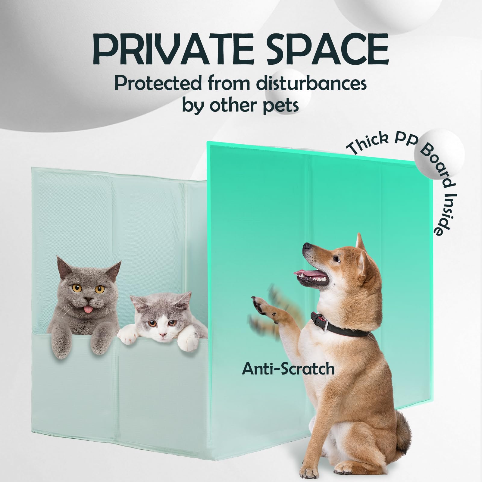 MEEXPAWS cat litter enclosure setup no-tools saves time and avoids assembly fuss.