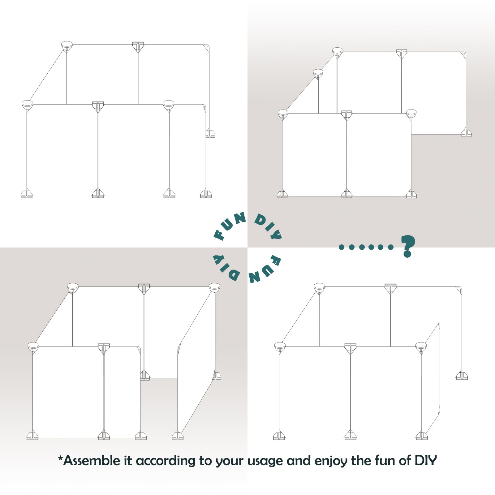 MEEXPAWS extra-large dimensions fit most litter boxes and protect floors