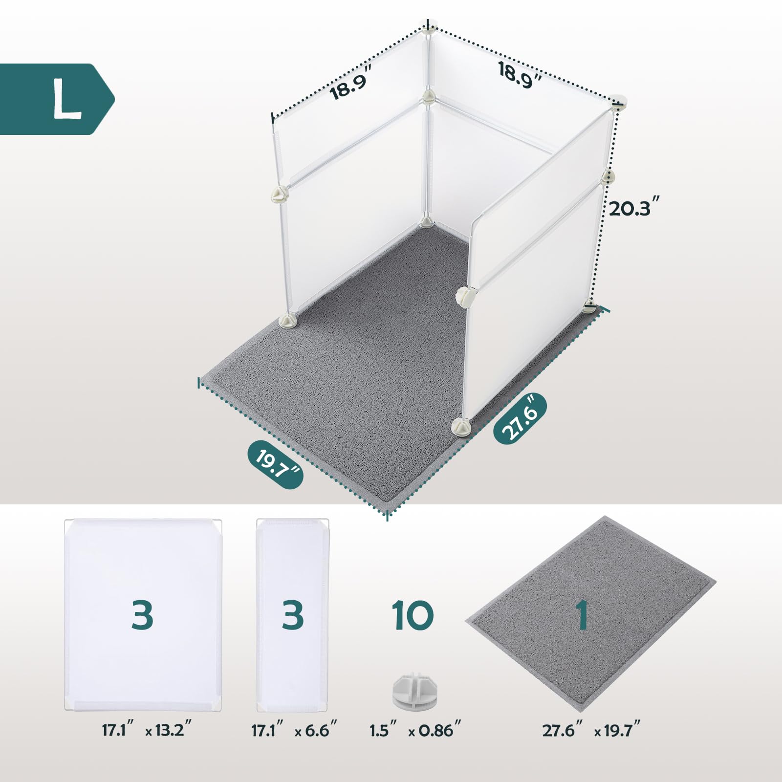 MEEXPAWS waterproof plastic sheets highlight easy cleaning after spills and tracking.