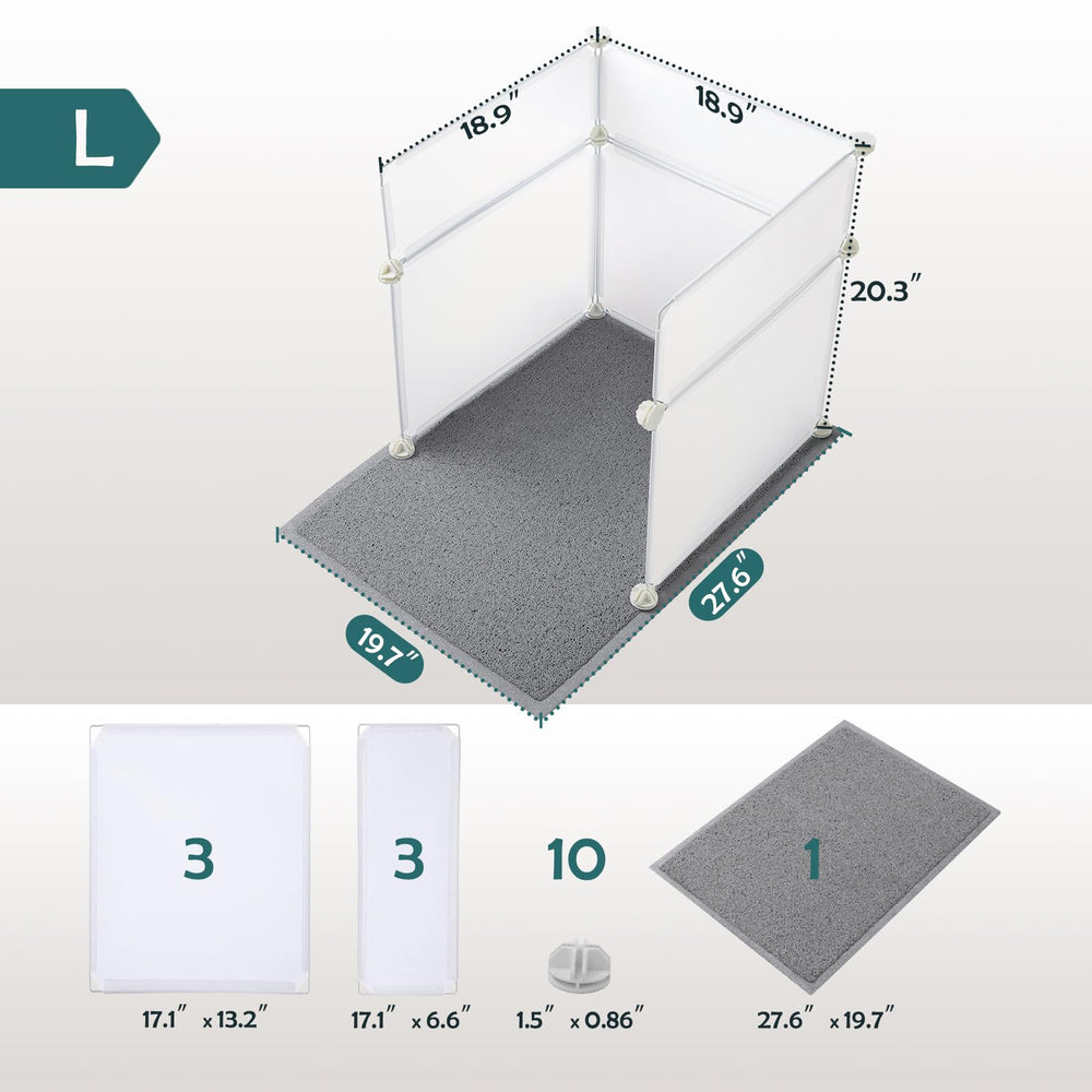 MEEXPAWS waterproof plastic sheets highlight easy cleaning after spills and tracking.