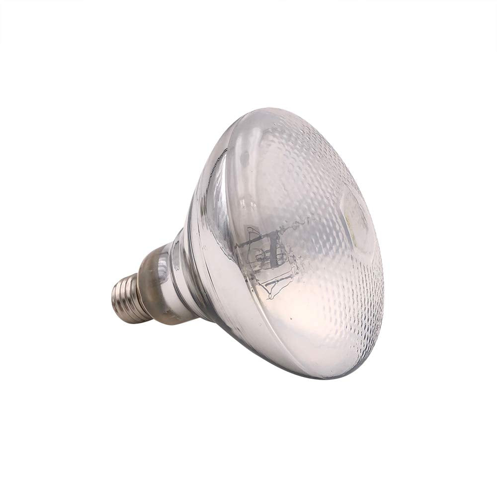 Mega-Ray mercury vapor bulb glow close-up showing spectrum and warmth