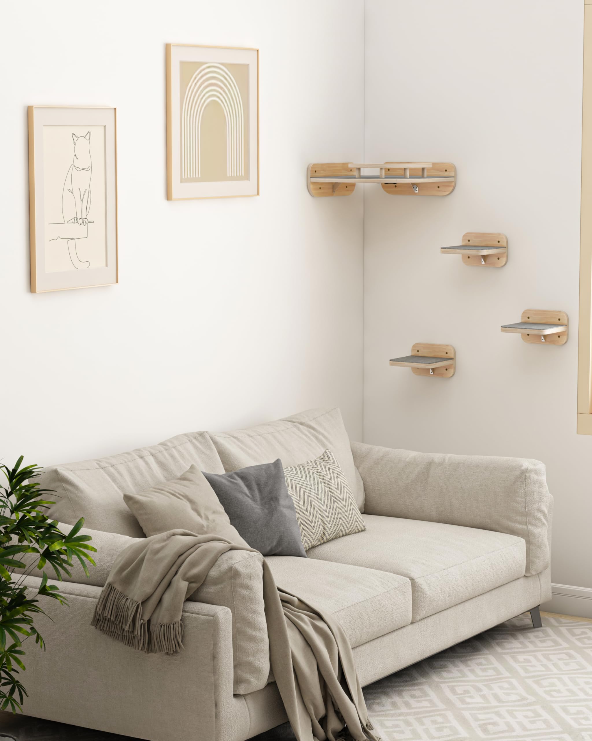 Megidok installation guide and included screws support drywall mounting