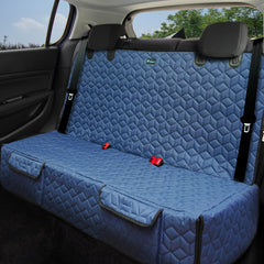Meginc dog seat cover back seat truck fit protects upholstery from dog hair and spills.