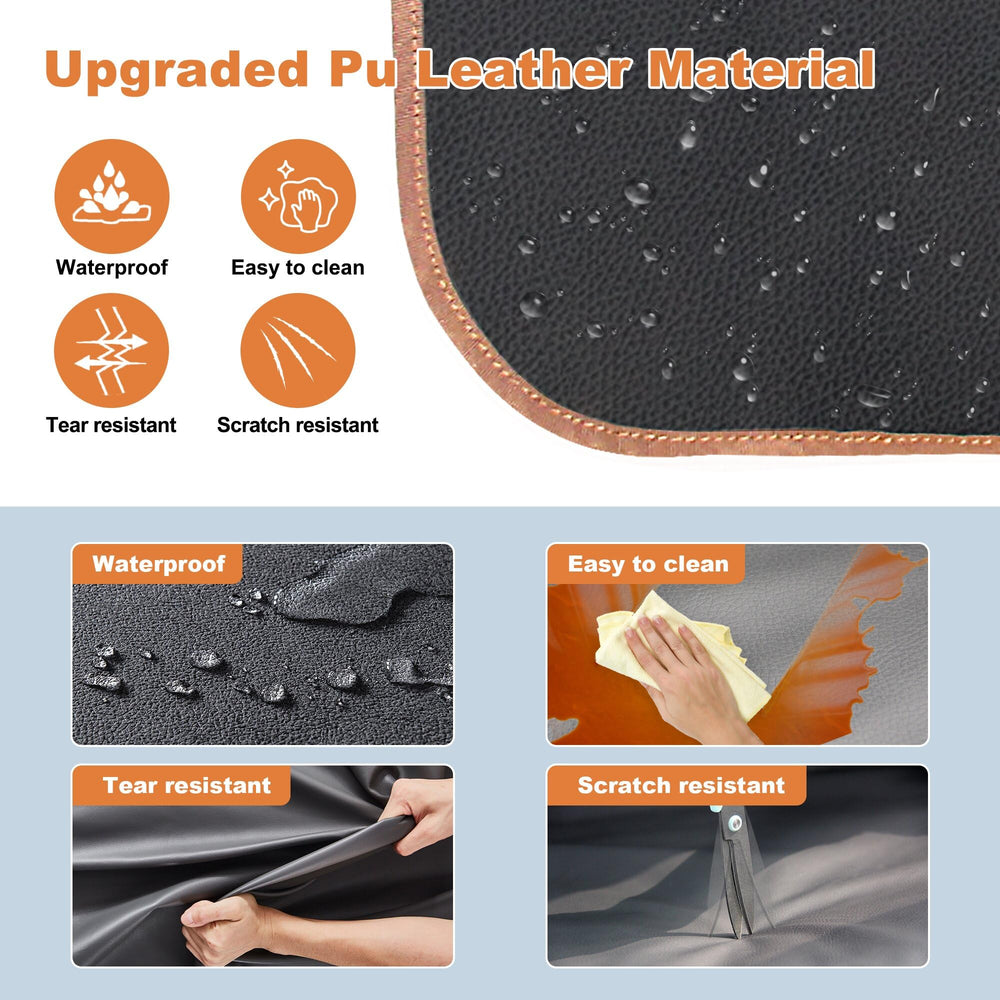 Meginc-dog-seat-cover-truck-fit designed for common trucks for broad compatibility.