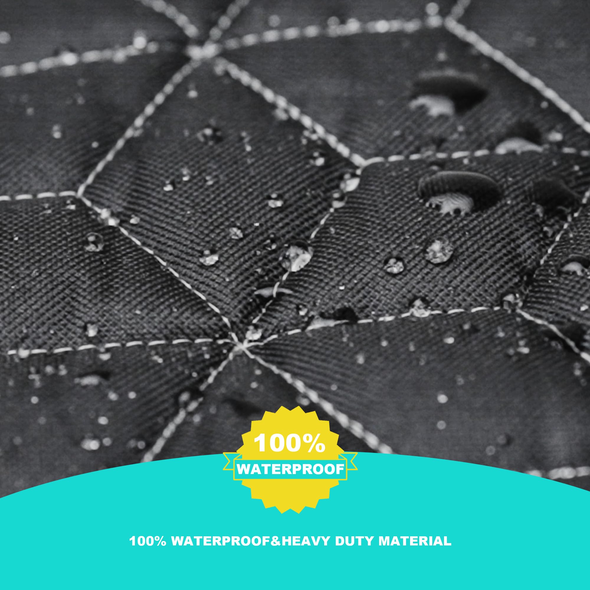 Meginc non slip bottom anchors keep seat cover secure.