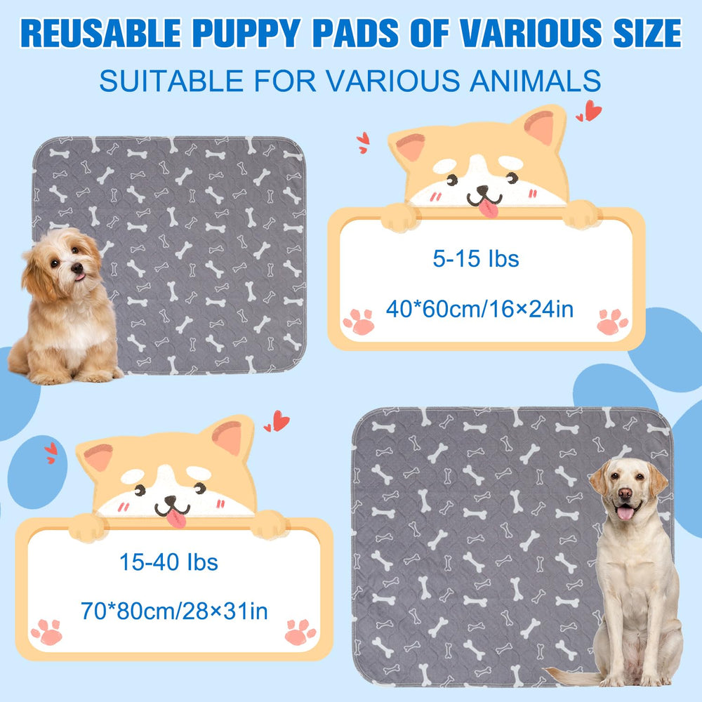 MeiAid puppy pad durable through 300+ washes for long-term savings