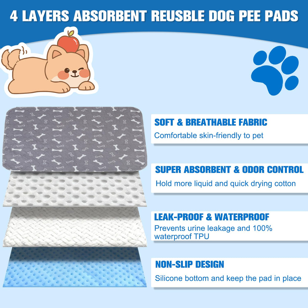 MeiAid Puppypad leak-proof protection keeps floors dry during indoor practice.