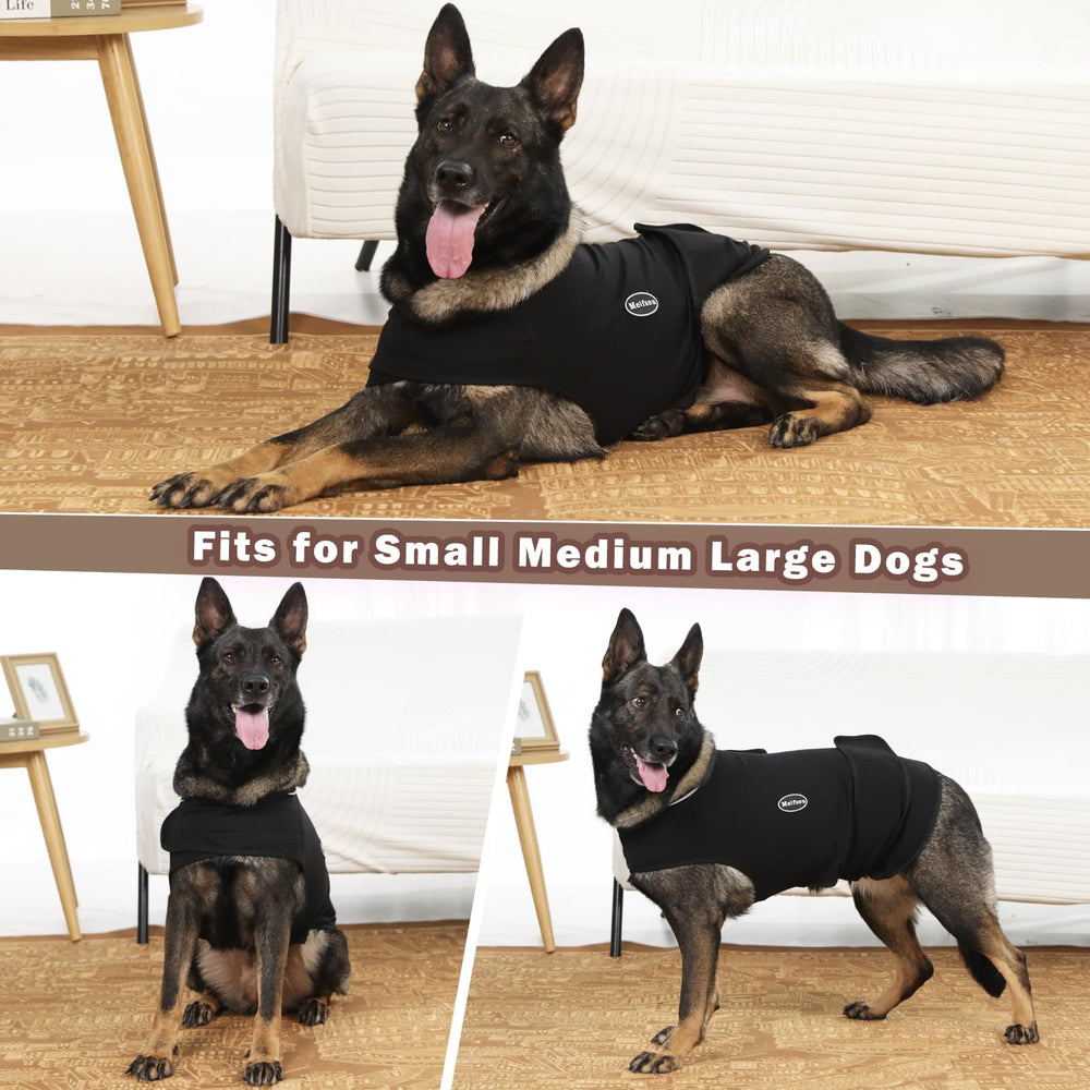 Meifsou dog anxiety vest wash care demonstrates machine-washable, quick-dry convenience