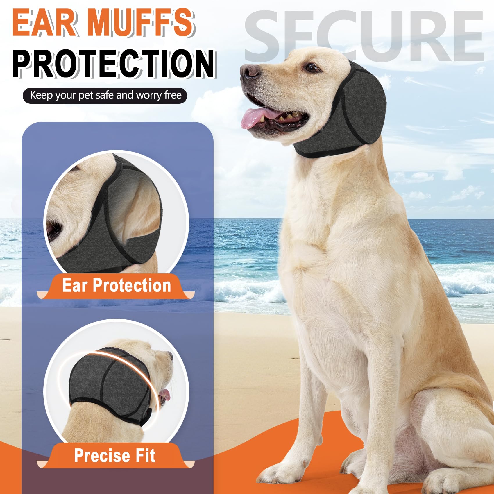 Meifsou velcro-strap allows a customizable, low-noise fit.