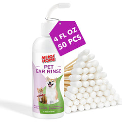 MEIQIHOME ear cleaner bottle with dispensing tip for easy, controlled application.