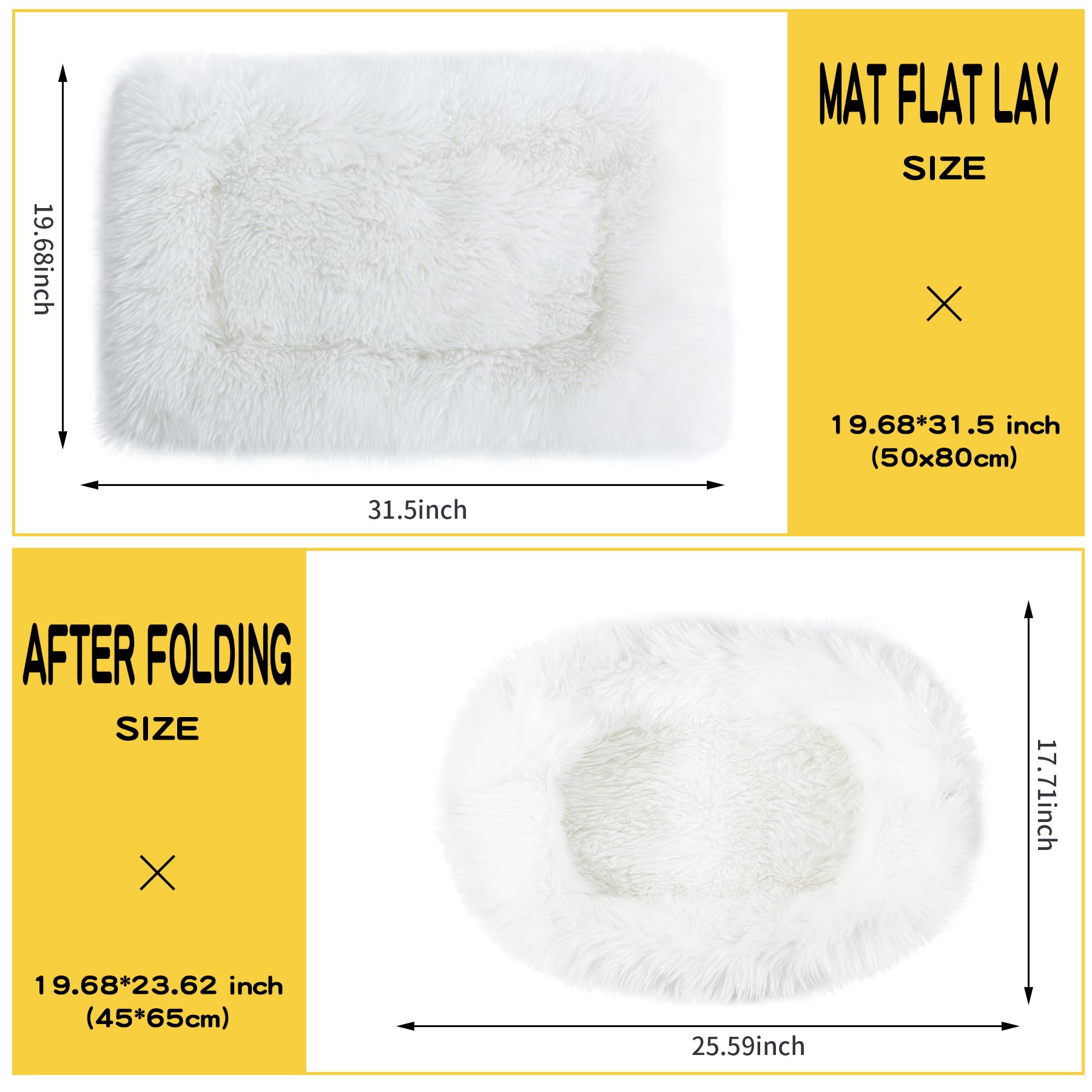 MeiSan bed mat in cat carrier provides warm comfort during travel