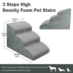 MEJYJEM dog stairs slope non-slip design supports comfortable ascent for aging pets