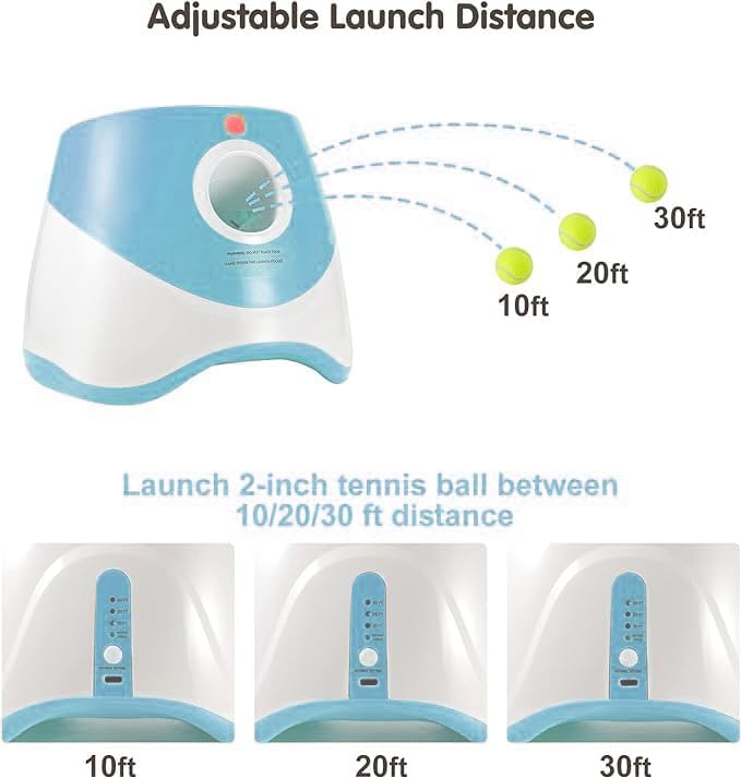 MEKAPLE 15 mini tennis balls included for extended play sessions.