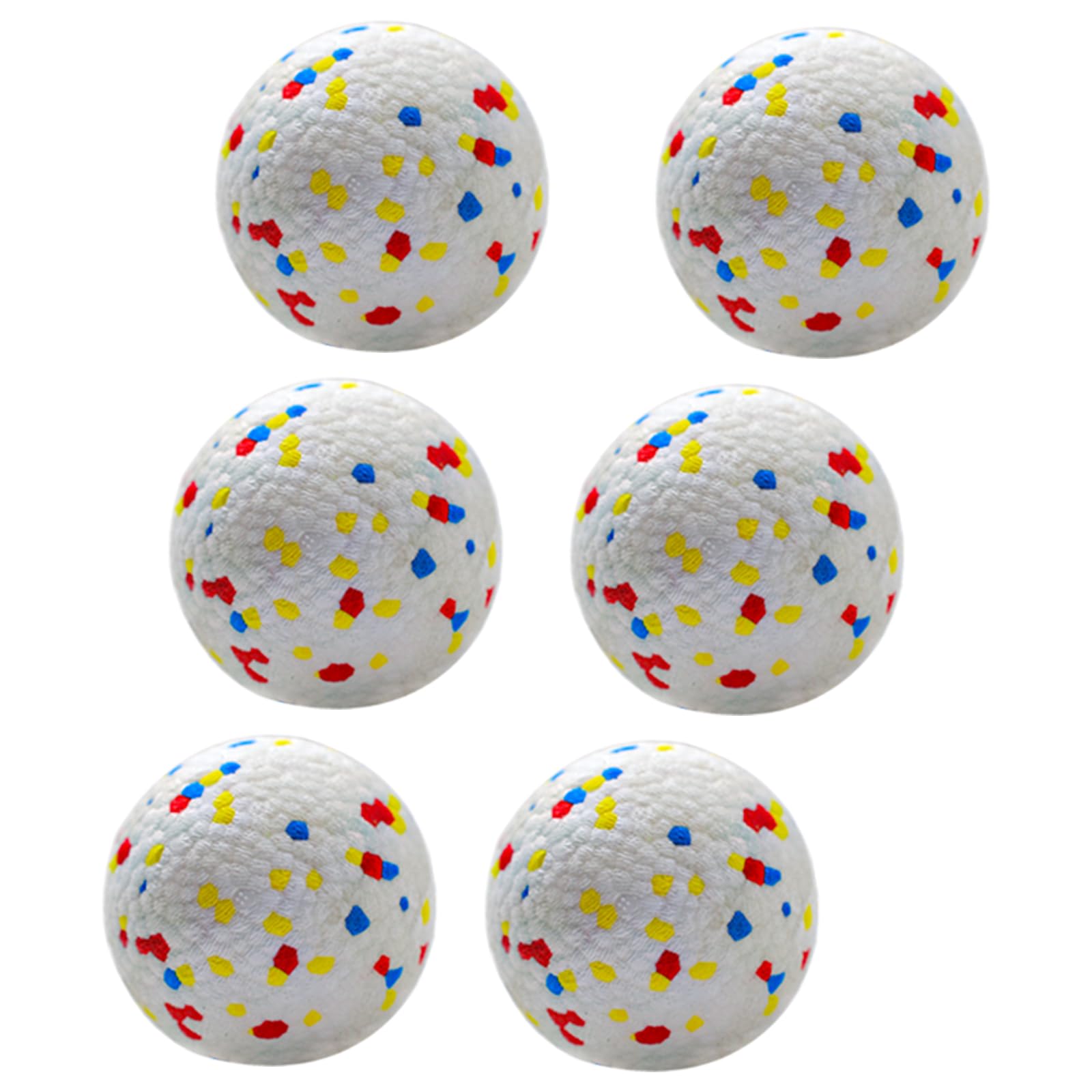 MEKAPLE dog balls 2.5 inch floating for water fetch and outdoor play.