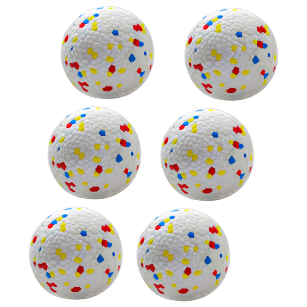 MEKAPLE dog balls 2.5 inch floating for water fetch and outdoor play.