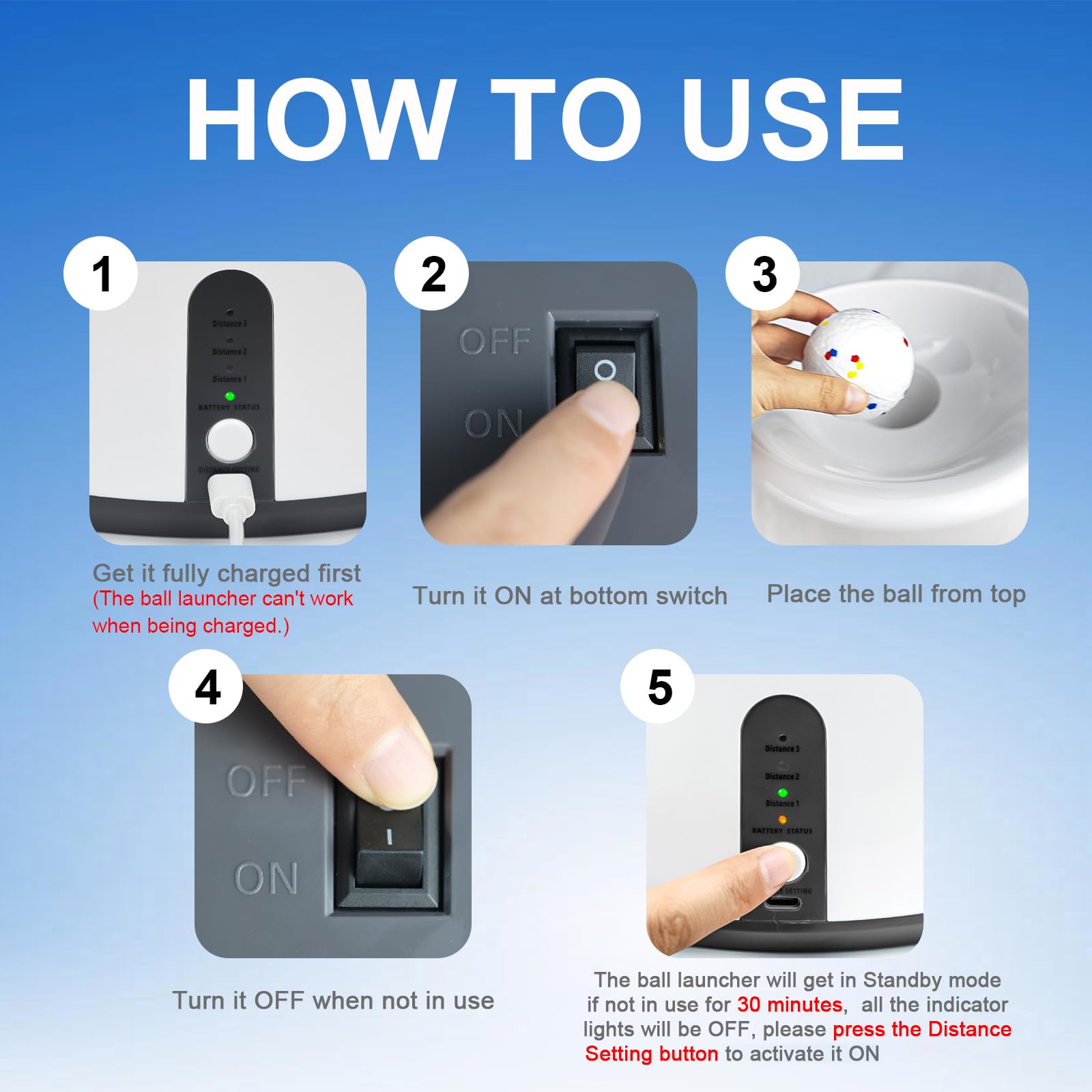 MEKAPLE standby mode activates power saving after inactivity.