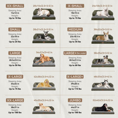 MEKIY dark green dog bed velvet surface adds cozy warmth and luxury.