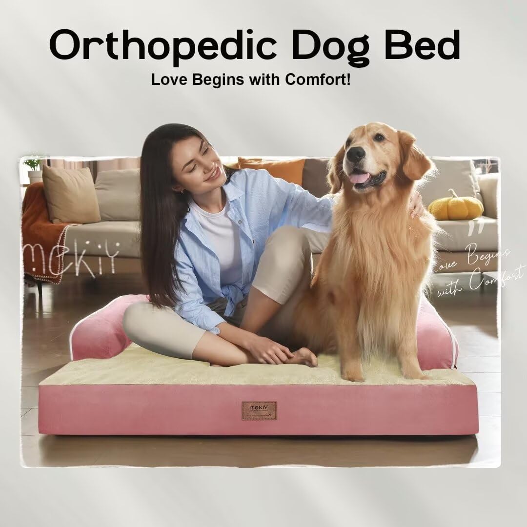 MEKIY non-slip bottom keeps the bed steady on smooth floors
