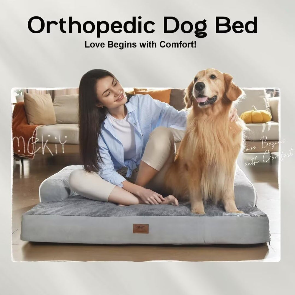 MEKIY non-slip bottom keeps the bed securely in place.
