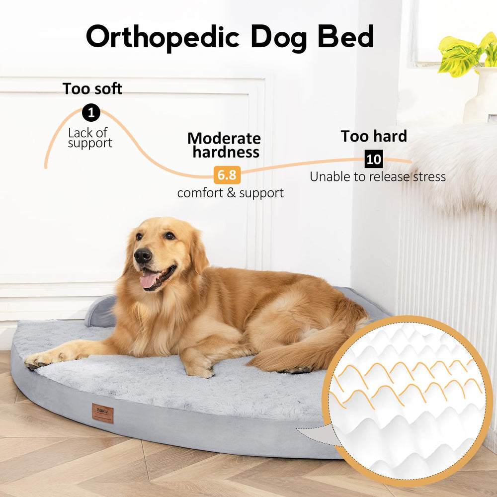 MEKIY dog bed removable cover shown for easy washing