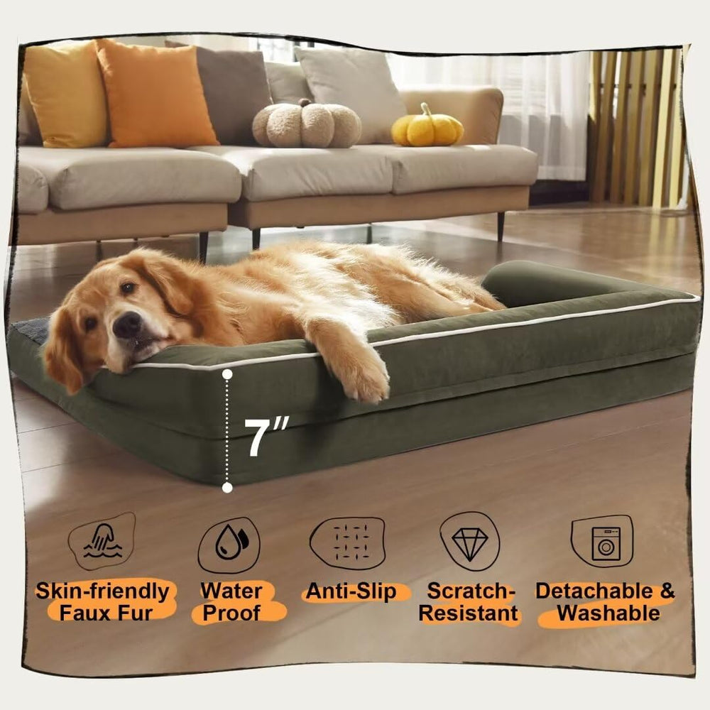 MEKIY non-slip bottom keeps bed stable on slick floors.