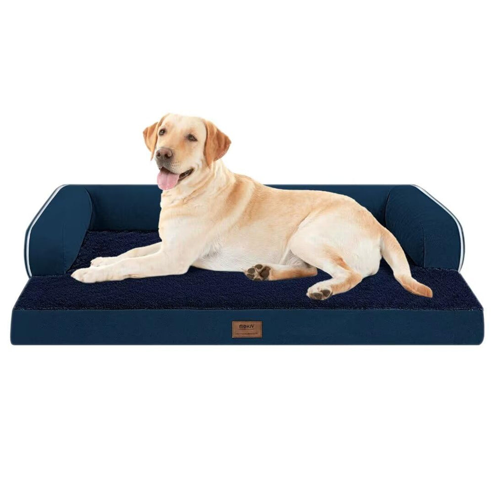 MEKIY large dog bed orthopedic memory foam for joint comfort